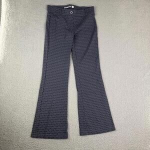 Betabrand Pants Womens Sz Small Petite Blue Gray Bootcut Stretch Pull On  28x28